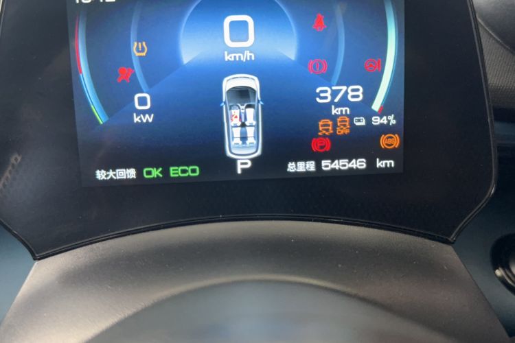 Used BYD Dolphin 2021 401km Knight Edition Odometer Close Up