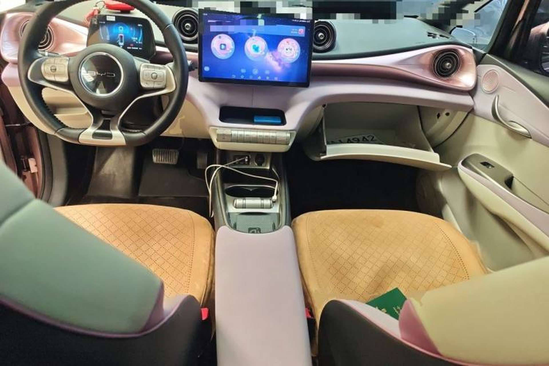 Used BYD Dolphin 2021 405 km Fashion Edition Center Console
