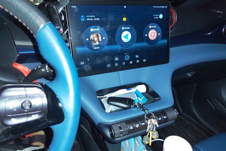 Used BYD Dolphin 2021 401km Knight Edition Audio And AC Panel