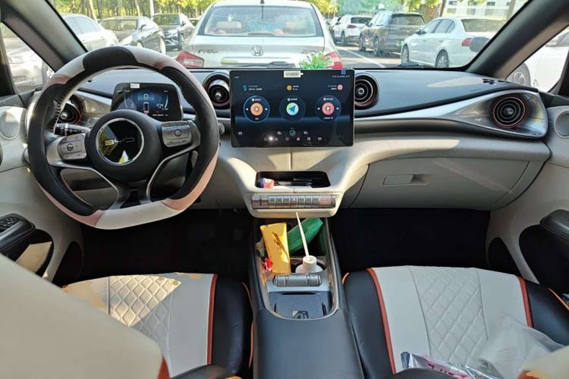 Used BYD Dolphin 2021 405 km Fashion Edition Center Console