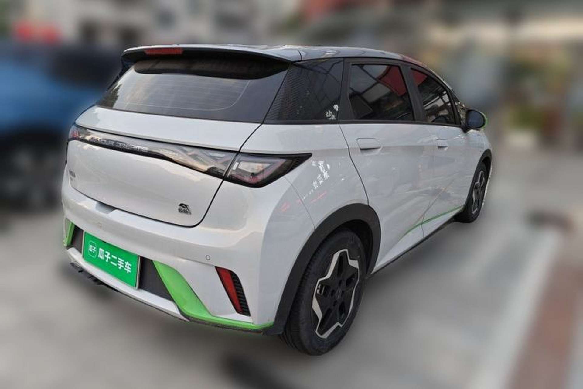 Used BYD Dolphin 2021 405 km Fashion Edition Rear Right 45 Deg