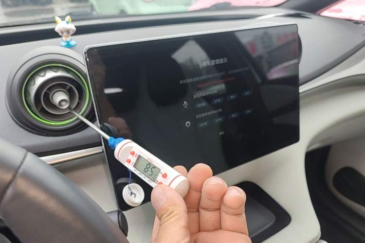 Used BYD Dolphin 2021 405 km Fashion Edition Audio And AC Panel