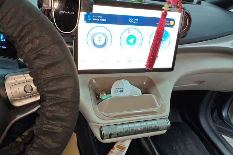 Used BYD Dolphin 2021 405 km Fashion Edition Audio And AC Panel