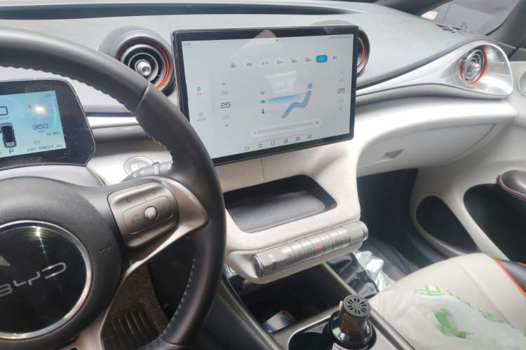 Used BYD Dolphin 2021 405 km Fashion Edition Audio And AC Panel