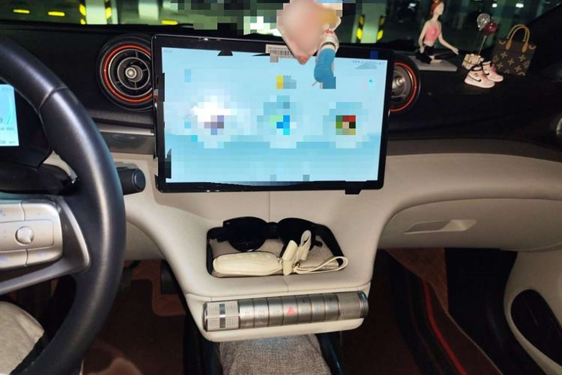 Used BYD Dolphin 2021 405 km Fashion Edition Audio And AC Panel