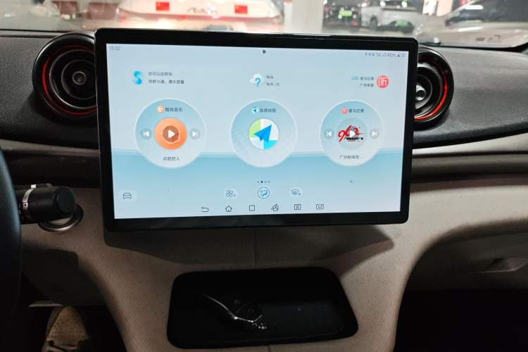 Used BYD Dolphin 2021 405 km Fashion Edition Audio And AC Panel