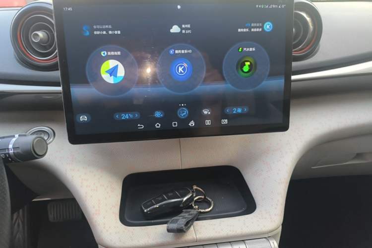Used BYD Dolphin 2021 405 km Fashion Edition Audio And AC Panel