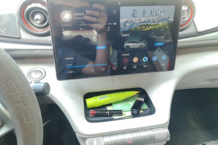 Used BYD Dolphin 2021 405 km Free Version Audio And AC Panel
