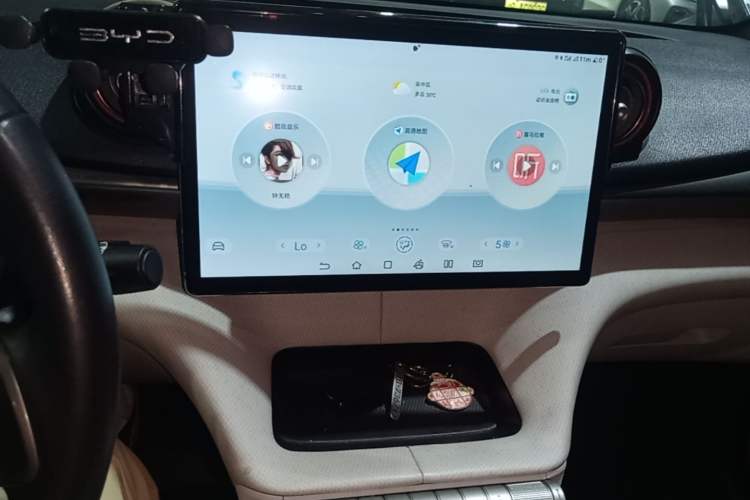 Used BYD Dolphin 2021 405 km Free Version Audio And AC Panel