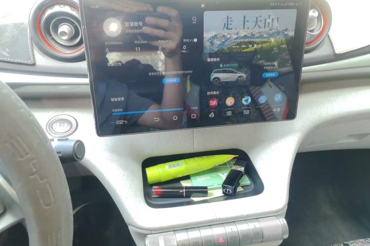 Used BYD Dolphin 2021 405 km Free Version Audio And AC Panel