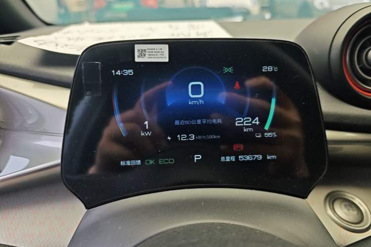 Used BYD Dolphin 2021 405 km Fashion Edition Instrument Cluster