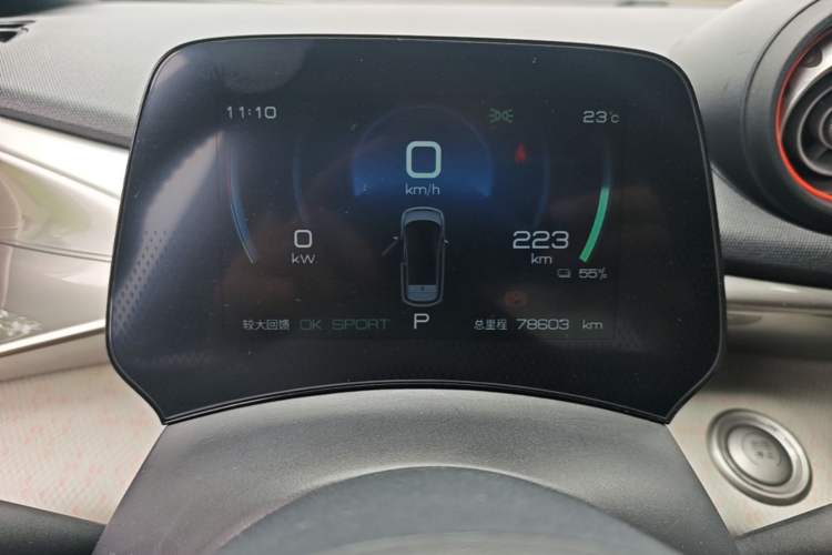 Used BYD Dolphin 2021 405 km Free Version Instrument Cluster