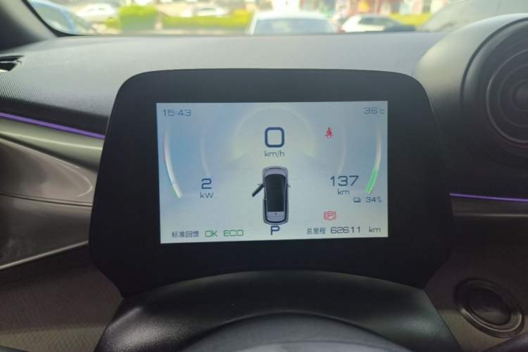 Used BYD Dolphin 2021 405 km Fashion Edition Instrument Cluster