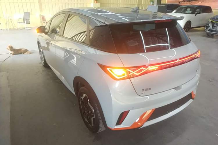 Used BYD Dolphin 2021 405 km Free Version Rear Left 45 Deg