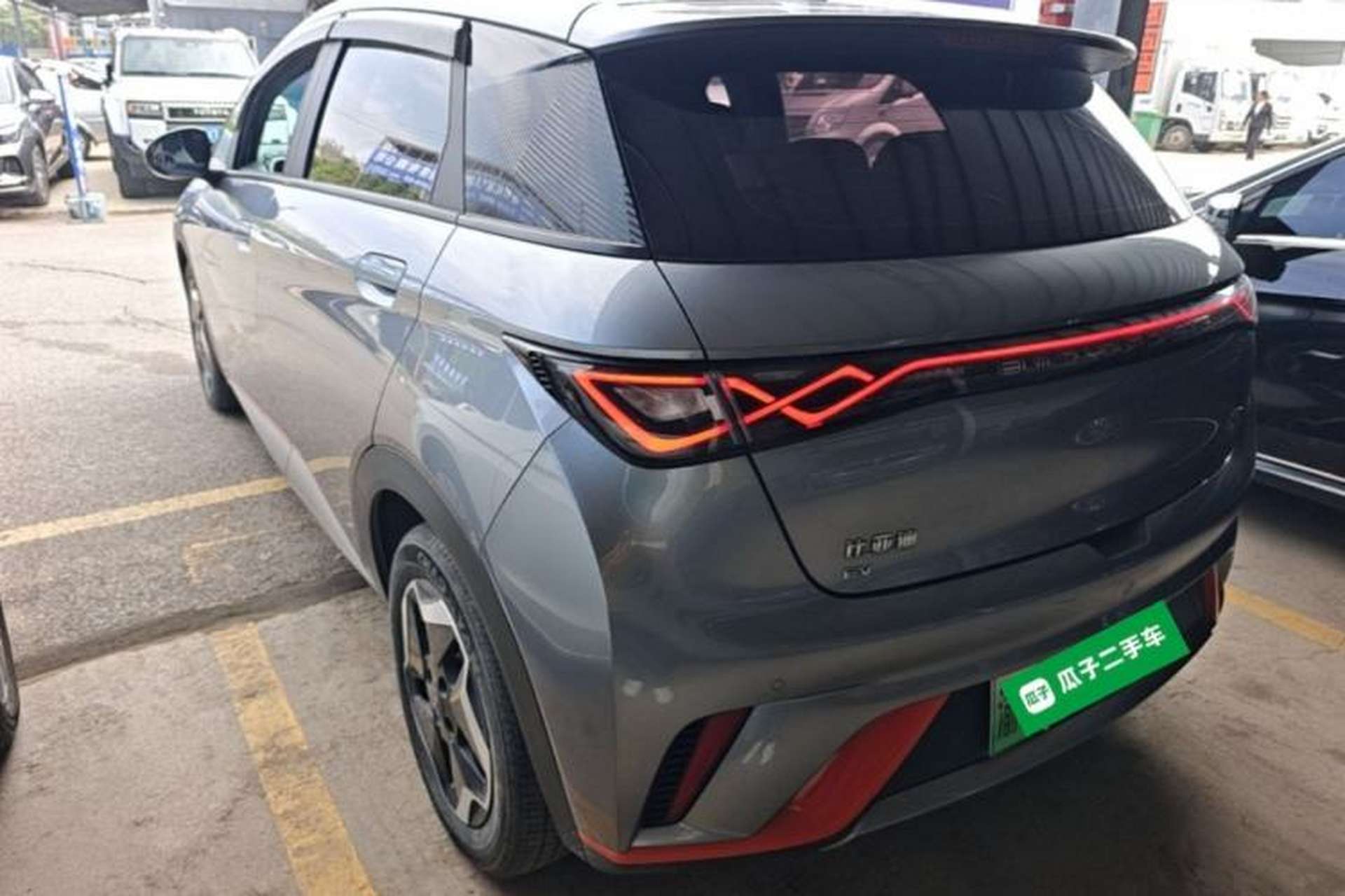 Used BYD Dolphin 2021 405 km Free Version Rear Left 45 Deg