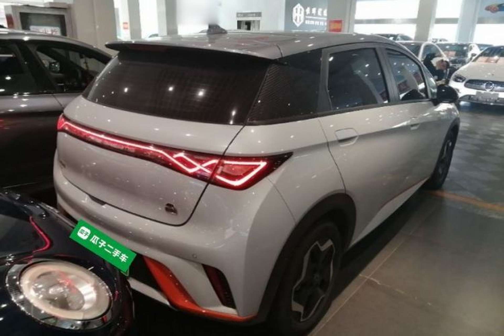 Used BYD Dolphin 2021 405 km Fashion Edition Rear Right 45 Deg