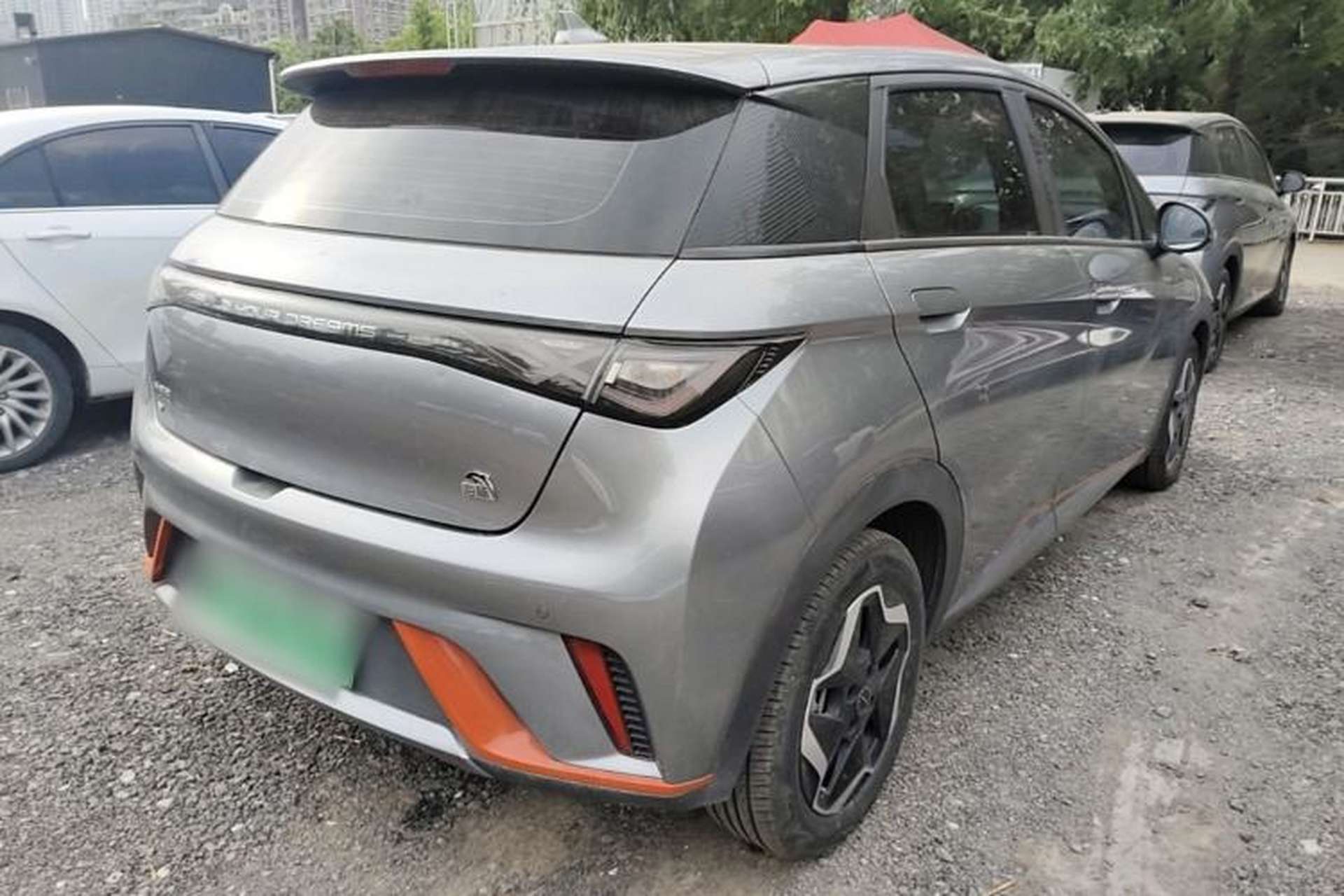 Used BYD Dolphin 2021 405 km Fashion Edition Rear Right 45 Deg