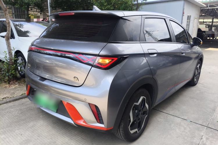 Used BYD Dolphin 2021 405 km Fashion Edition Rear Right 45 Deg