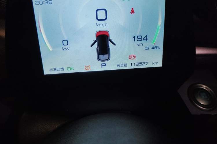 Used BYD Dolphin 2021 405 km Fashion Edition Odometer Close Up