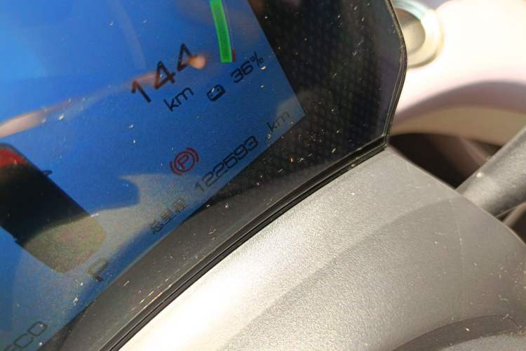Used BYD Dolphin 2021 405 km Fashion Edition Odometer Close Up