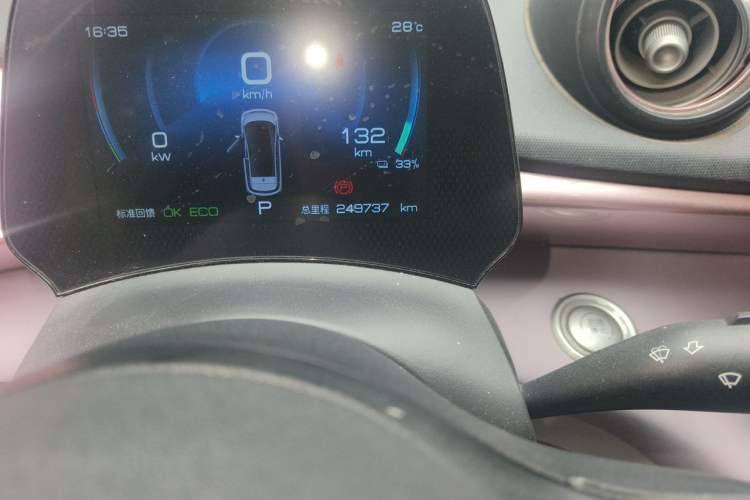 Used BYD Dolphin 2021 405 km Free Version Odometer Close Up