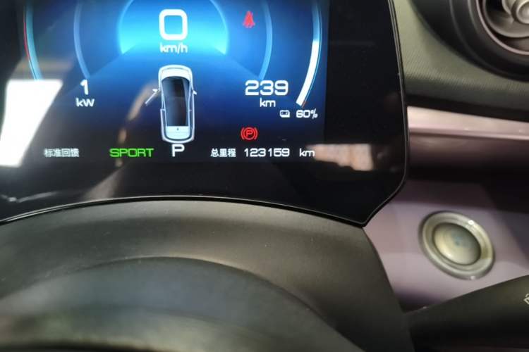 Used BYD Dolphin 2021 401km Knight Edition Odometer Close Up
