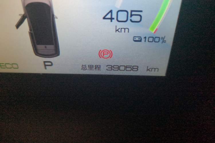 Used BYD Dolphin 2021 405 km Fashion Edition Odometer Close Up