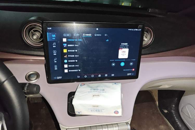 Used BYD Dolphin 2021 405 km Fashion Edition Audio And AC Panel