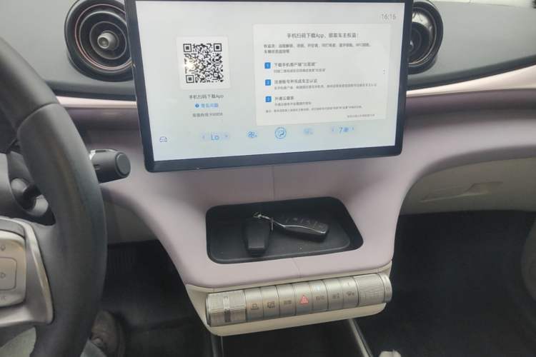 Used BYD Dolphin 2021 405 km Fashion Edition Audio And AC Panel