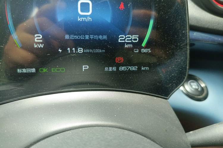 Used BYD Dolphin 2021 401km Knight Edition Odometer Close Up