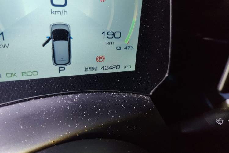 Used BYD Dolphin 2021 401km Knight Edition Odometer Close Up