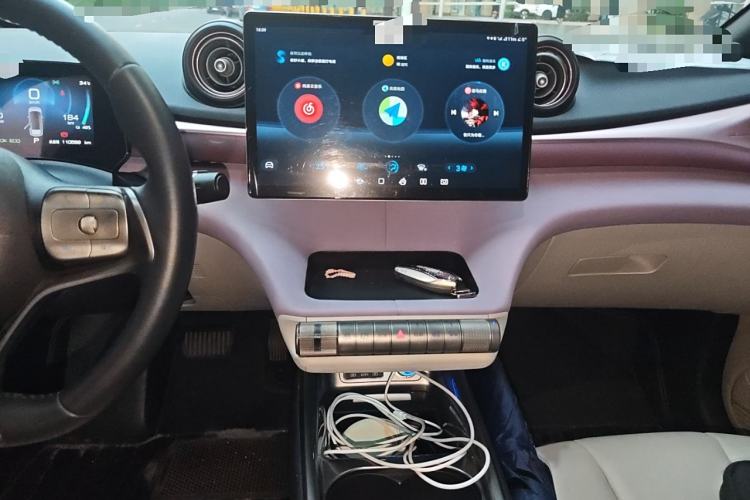 Used BYD Dolphin 2021 405 km Fashion Edition Audio And AC Panel