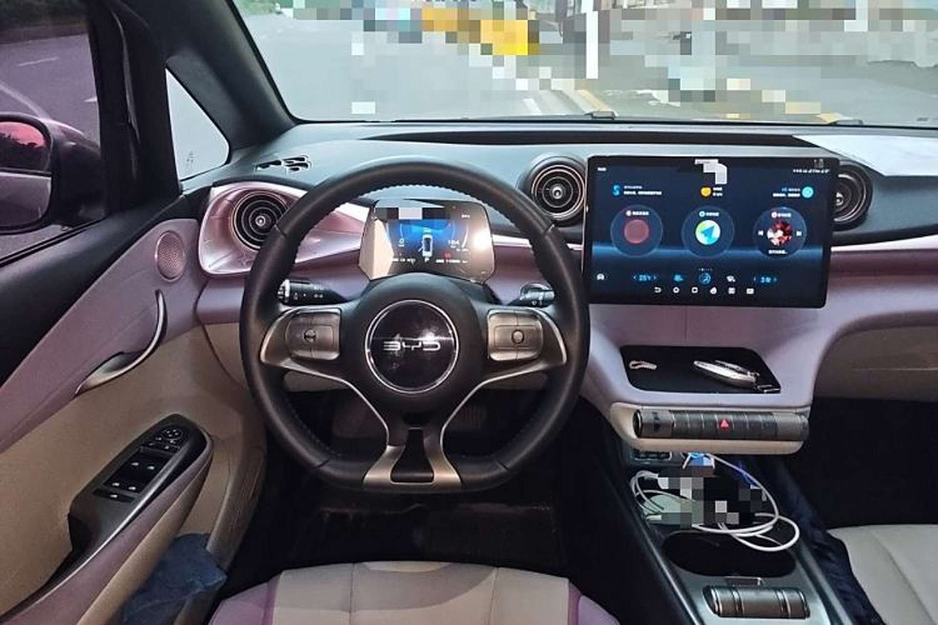 Used BYD Dolphin 2021 405 km Fashion Edition Steering Wheel