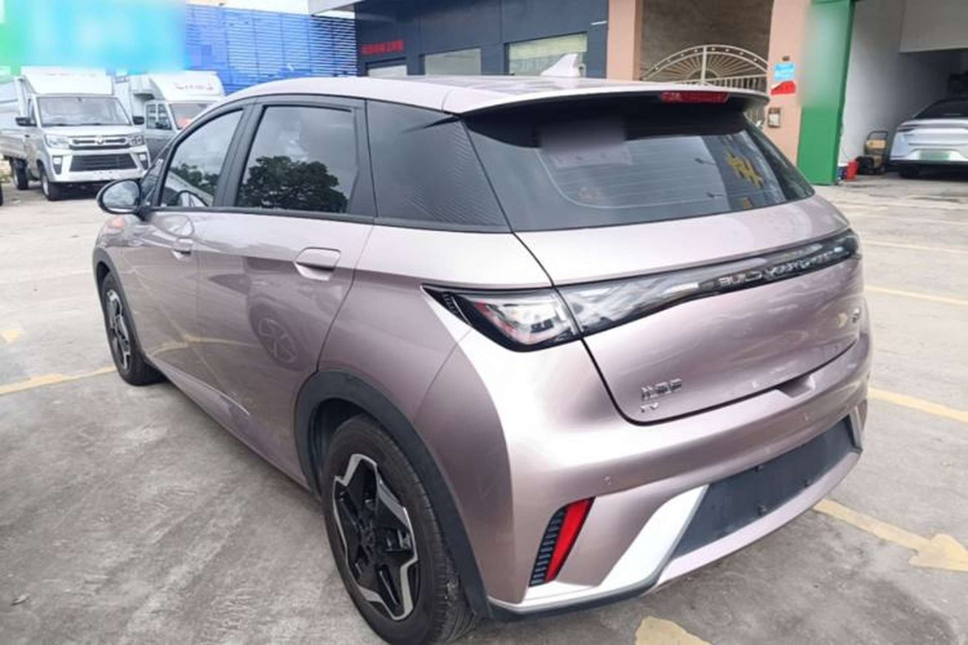 Used BYD Dolphin 2021 405 km Fashion Edition Rear Left 45 Deg