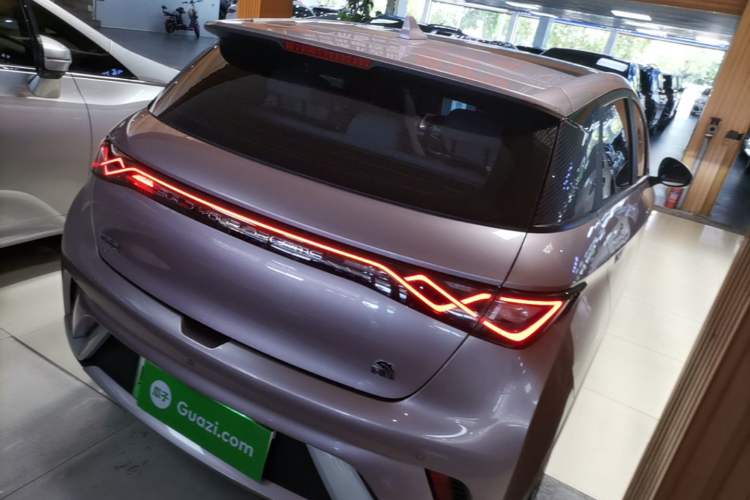 Used BYD Dolphin 2021 405 km Free Version Rear Right 45 Deg