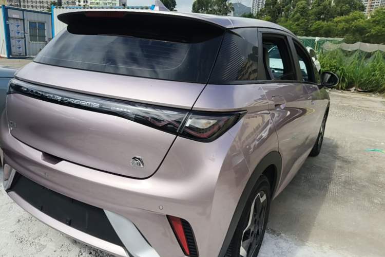 Used BYD Dolphin 2021 405 km Fashion Edition Rear Right 45 Deg