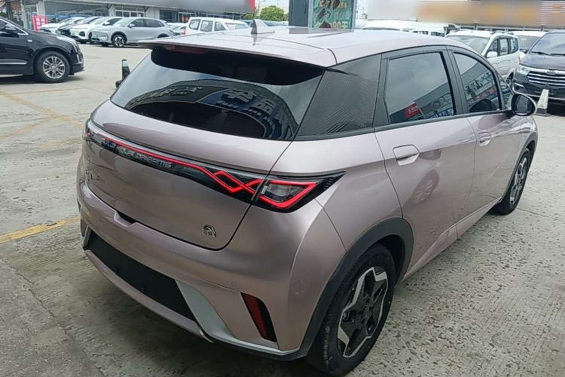 Used BYD Dolphin 2021 405 km Free Version Rear Right 45 Deg