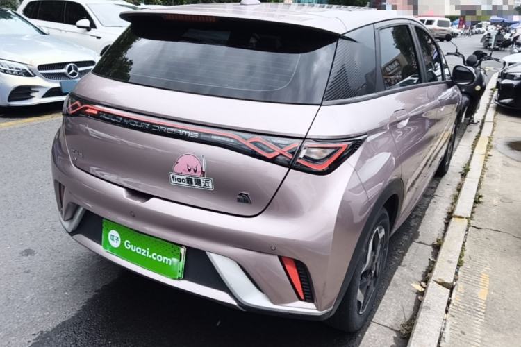Used BYD Dolphin 2021 405 km Fashion Edition Rear Right 45 Deg