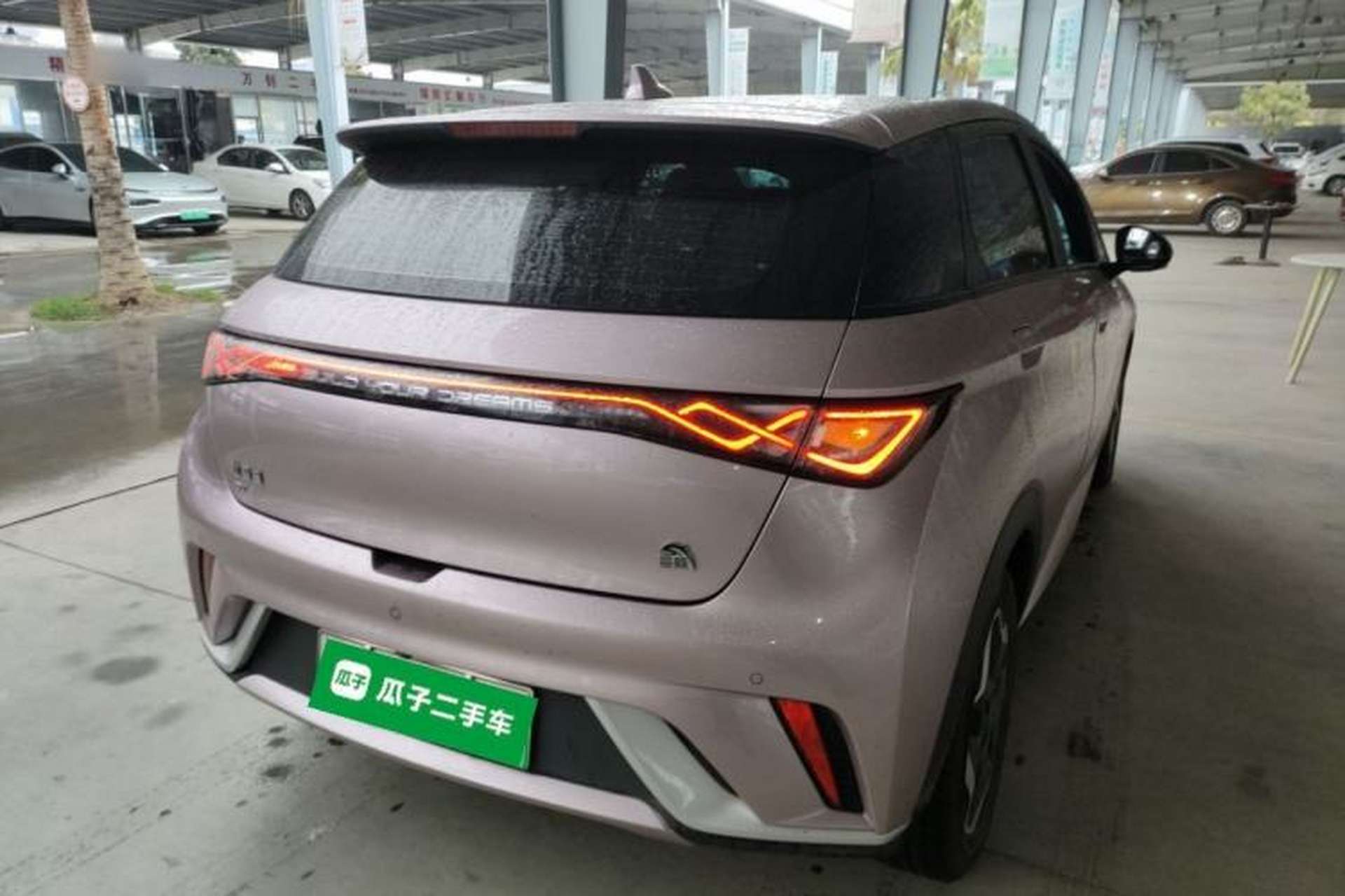 Used BYD Dolphin 2021 405 km Fashion Edition Rear Right 45 Deg