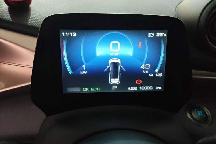 Used BYD Dolphin 2021 401km Knight Edition Odometer Close Up