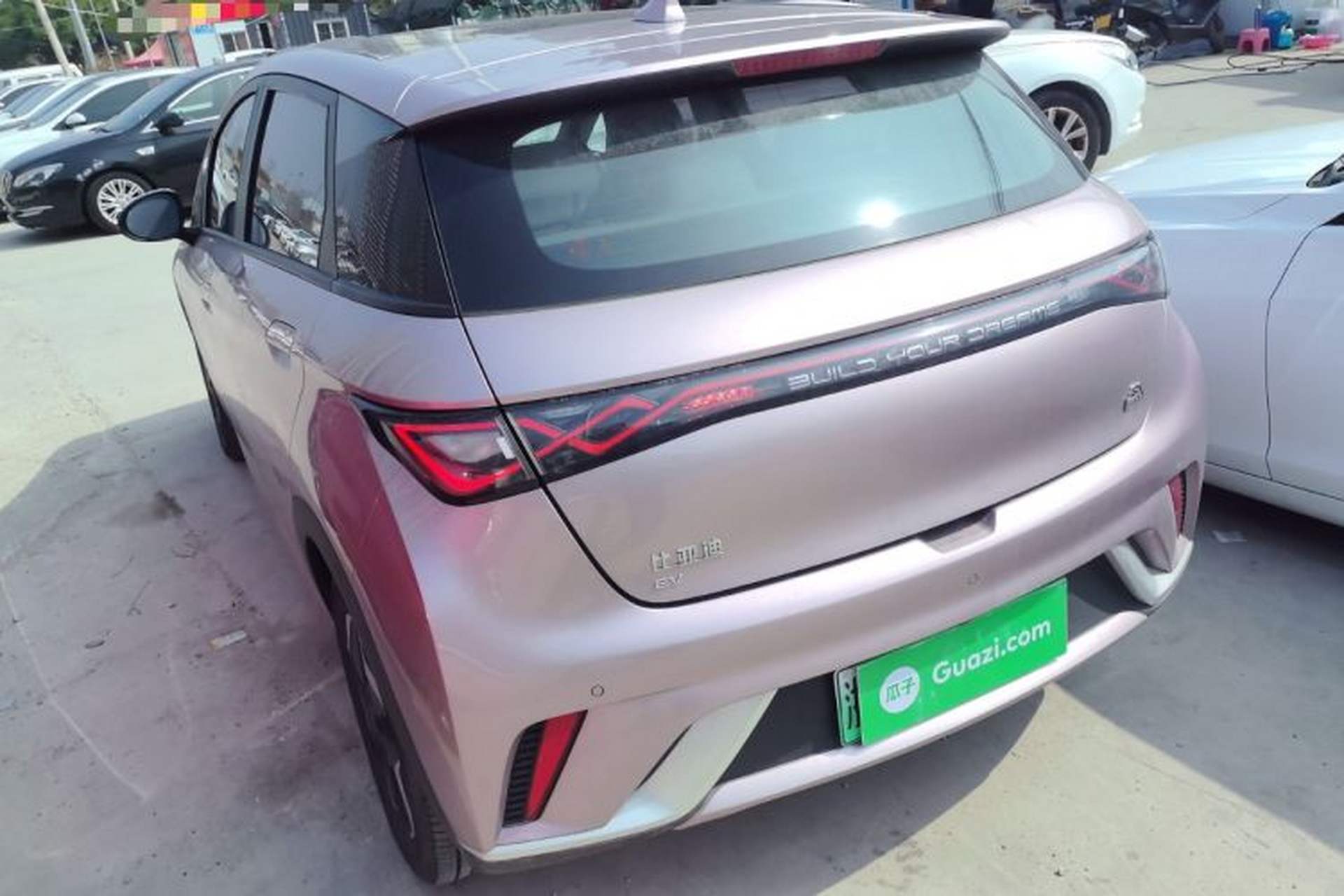 Used BYD Dolphin 2021 405 km Fashion Edition Rear Left 45 Deg