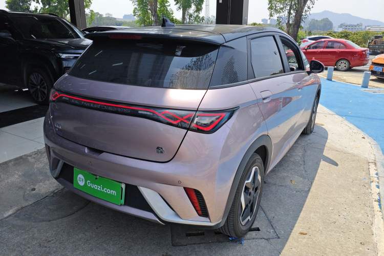 Used BYD Dolphin 2021 405 km Fashion Edition Rear Right 45 Deg