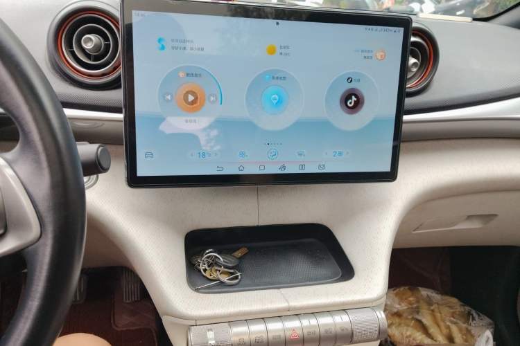 Used BYD Dolphin 2021 405 km Fashion Edition Audio And AC Panel