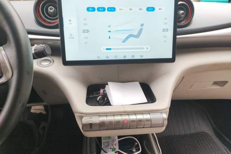 Used BYD Dolphin 2021 405 km Fashion Edition Audio And AC Panel