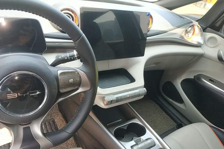 Used BYD Dolphin 2021 405 km Fashion Edition Audio And AC Panel