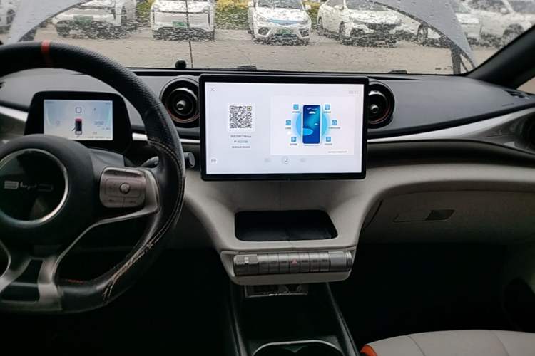 Used BYD Dolphin 2021 405 km Fashion Edition Audio And AC Panel