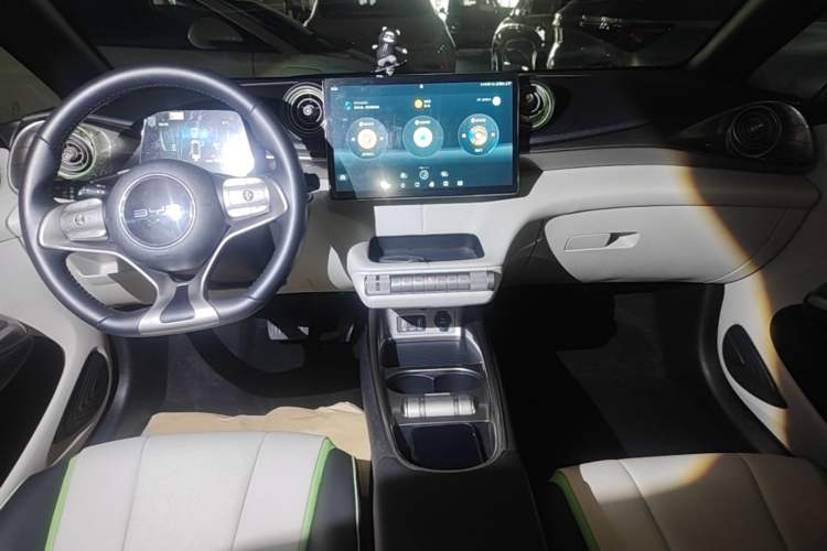 Used BYD Dolphin 2021 405 km Fashion Edition Audio And AC Panel