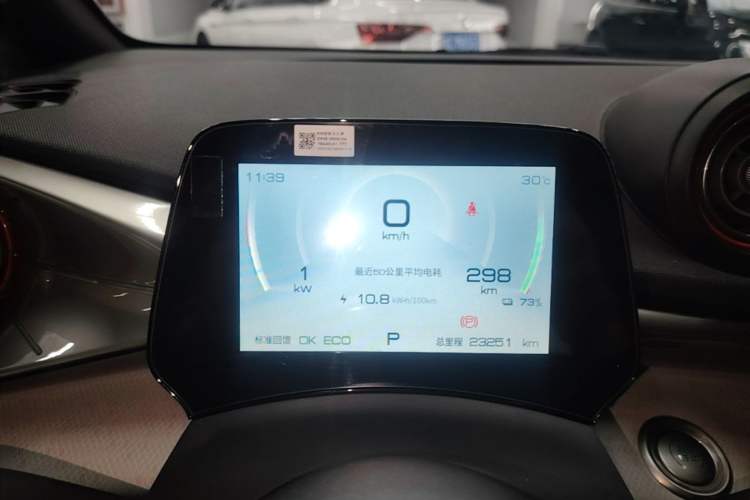 Used BYD Dolphin 2021 405 km Free Version Instrument Cluster