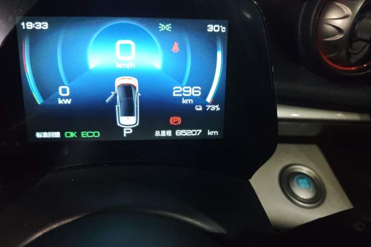 Used BYD Dolphin 2021 405 km Fashion Edition Odometer Close Up