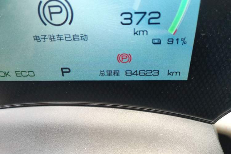 Used BYD Dolphin 2021 405 km Fashion Edition Odometer Close Up